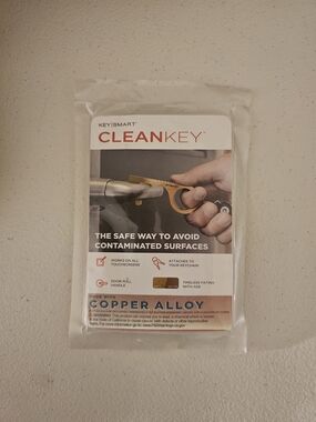 KeySmart CLEANKEY Copper Alloy Touch Tool - Copper